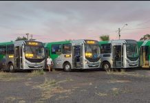 Chegaram os novos ônibus do transporte coletivo de Olímpia