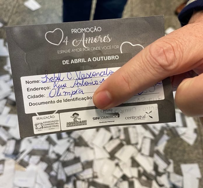 ACIO faz primeiro sorteio da Promoção 4 Amores: Dia das Mães