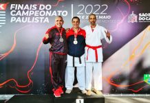 Atletas de Olímpia conquistam medalhas no Campeonato Paulista de Karatê