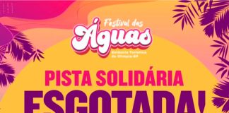 Festival das Águas: Agora só venda de convites para Vip e Open Bar