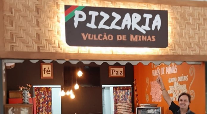 Pizzaria Vulcão de Minas começa a funcionar hoje no Villa Mall do Enjoy