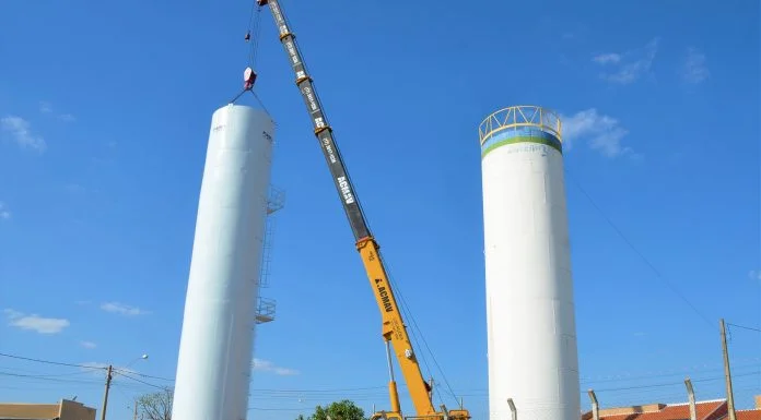 Loteamento instala nova caixa d’água no Quinta das Aroeiras