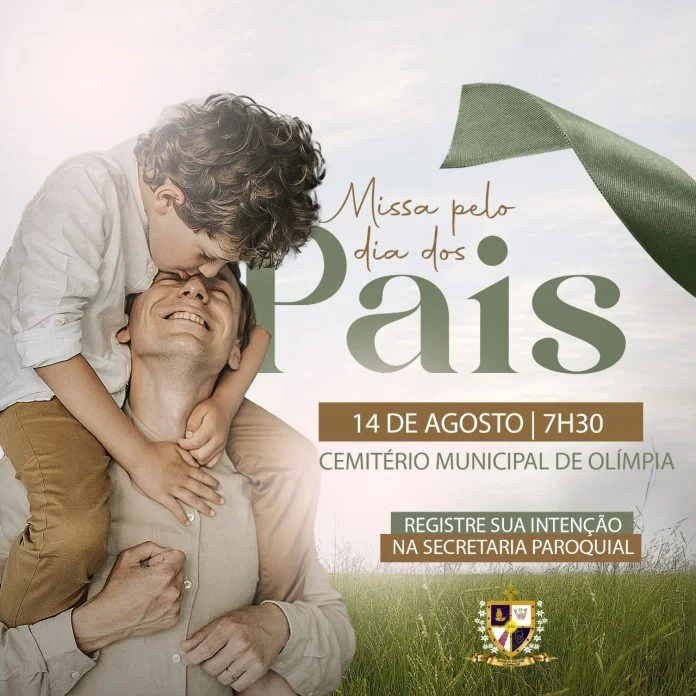 Missa do Dia dos Pais no Cemitério neste domingo (14)