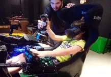 Simulação aérea e de corrida com Realidade Virtual em Olímpia