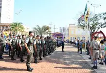 Ato Cívico em Olímpia marca os 200 anos da Independência do Brasil