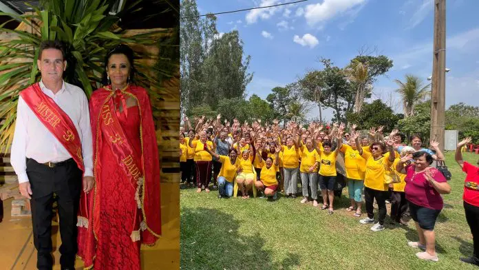 Eleitos Miss e Mister Terceira Idade nas ações da Semana da Pessoa Idosa