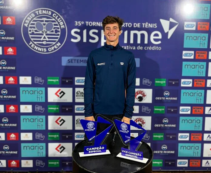 Tenista Victor Hugo Pagotto participará de torneios na América do Sul