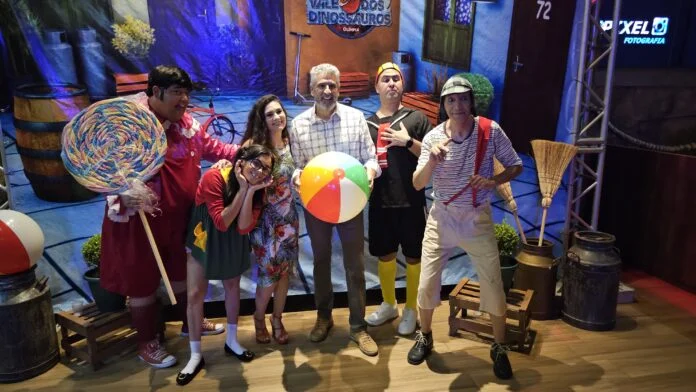 Turma do Chaves no Vale dos Dinossauros até domingo (15)