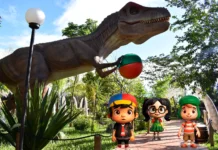Turma do Chaves desembarca no Vale dos Dinossauros de quinta a domingo