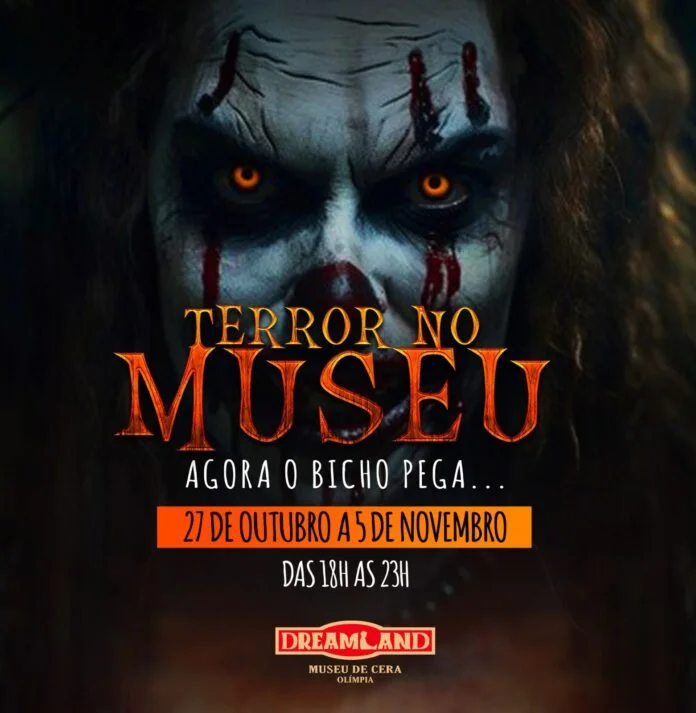 “Terror no Museu” retorna ao Museu de Cera com novas atrações assustadoras