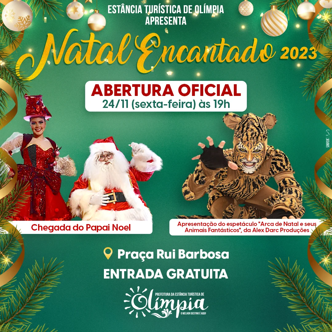 Eventos de Natal 2023 - Encontro com Papai Noel e mais - Pequenos no Rio