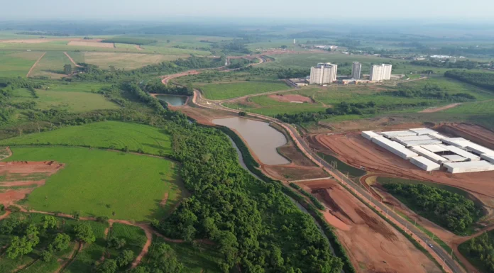 Obras do Parque Ecológico dos Olhos D’Águas avançam em Olímpia