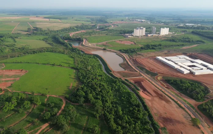 Obras do Parque Ecológico dos Olhos D’Águas avançam em Olímpia