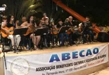 Concerto de Natal ABECAO no Coreto da Praça em duas apresentações