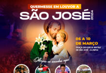 Quermesse em louvor a São José tem programação de 6 a 10 de março