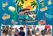 Charanga da ABECAO anima as ruas de Olímpia com marchinhas de carnaval
