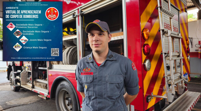 Corpo de Bombeiros de SP lança cursos gratuitos em sua plataforma EAD