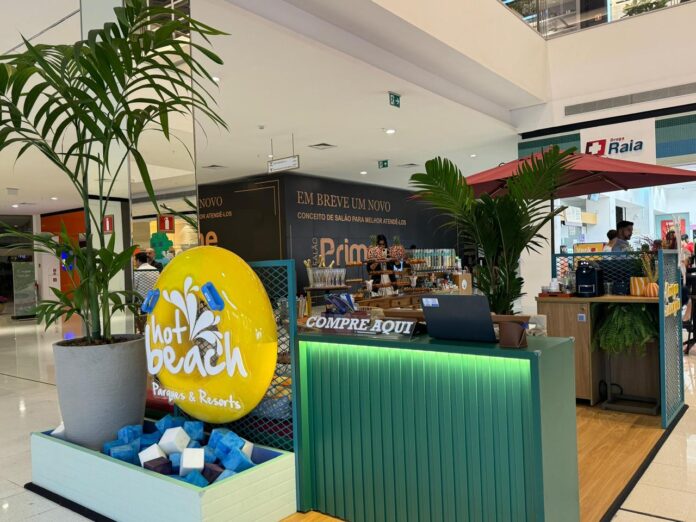 Hot Beach inaugura quiosque no Iguatemi Shopping Rio Preto