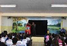 Olímpia promove atividade teatral para conscientizar sobre abuso infantil