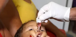 Somente 16% de crianças foram vacinadas contra Pólio em Olímpia
