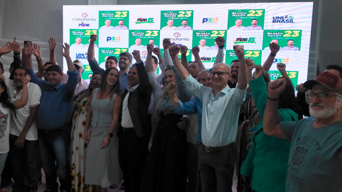 Convenção em Guaraci ratifica Renato Azeda e Rafael Aguiar para 2º mandato