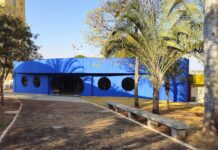 Entrega do prédio do CAT com secretário Roberto de Lucena, sábado