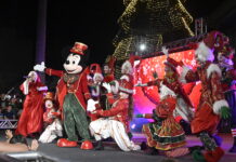 Espetáculo de Natal de Olímpia com Mickey e Chegada do Papai Noel