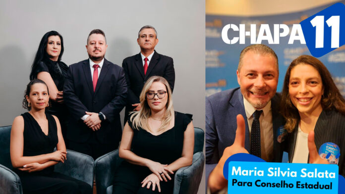 Advogados votam nesta quinta (21). Chapa única aqui, Maria Silvia Salata lá