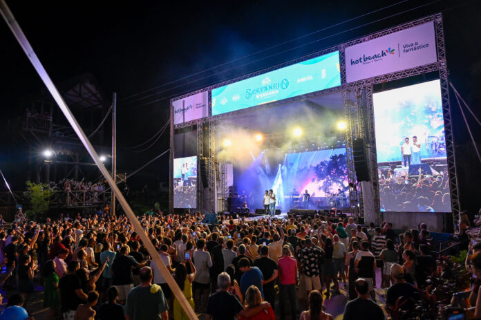 Sertanejo Weekend movimenta Hot Beach com shows e alta ocupação