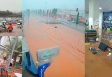 Em uma hora e meia, Olímpia sofre prejuízos com 130mm de temporal