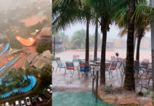 Thermas dos Laranjais reabre após tempestade com maioria das atrações