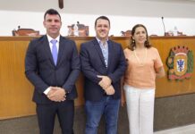 Câmara de Olímpia ganha reforço com a posse de Otávio Hial e Sônia Guerra