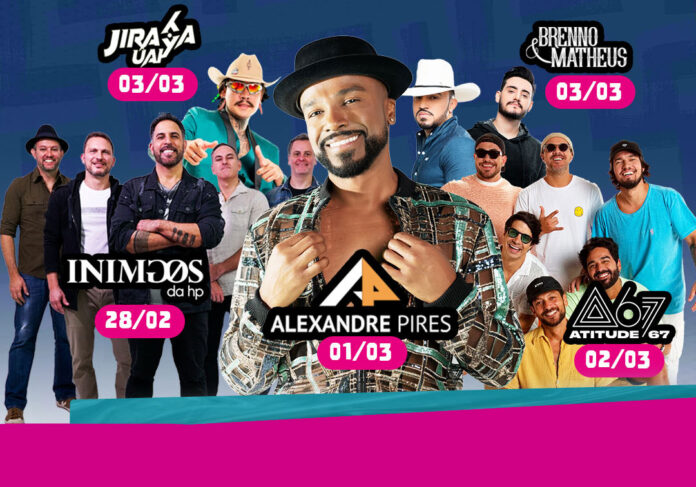 Carnaval e Olímpia 122 Anos: shows no Thermas e desfiles na Praça