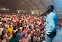 Cerca de 3 mil pessoas na Festa da Virada do Arena Olímpia. Fotos e vídeo