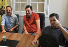 Itamar Borges visita Geninho e se propõe a lutar pela Fatec e ampliar Etec