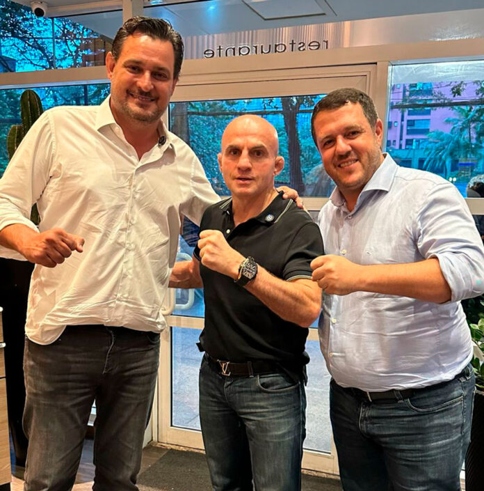 Geninho e Flávio avaliam trazer grandes competições de MMA com Wallid Ismail