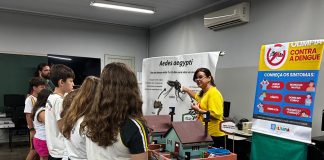 Campanha “Dengue Zero” transforma crianças em fiscais mirins