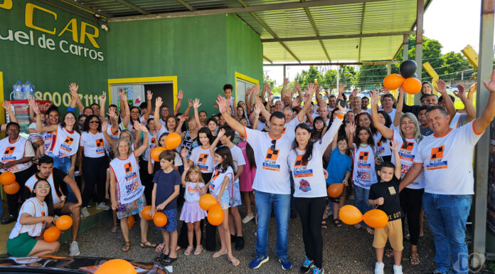 GP Car celebra 7 anos com café da manhã, carreata e bênçãos em Olímpia