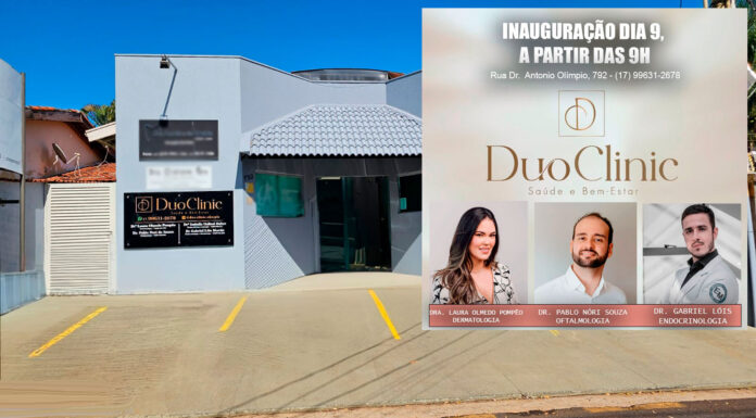 Duo Clinic inaugura oficialmente em Olímpia com três especialidades