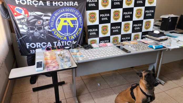 Cerco Total: polícia invade prostíbulos e prende suspeitos com cocaína e armas