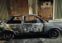 GCM prende homem que incendiou carro da cunhada e ameaçou o pai