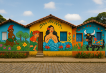 Geninho quer revitalizar casas em áreas de vulnerabilidade e temática folclórica