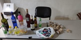 Chicletes, bebidas e faca: Bandidos invadem churrascaria em Olímpia