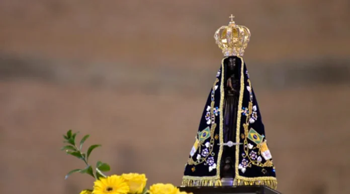 Santuário de Olímpia recebe imagem vinda de Aparecida nesta quarta (11)