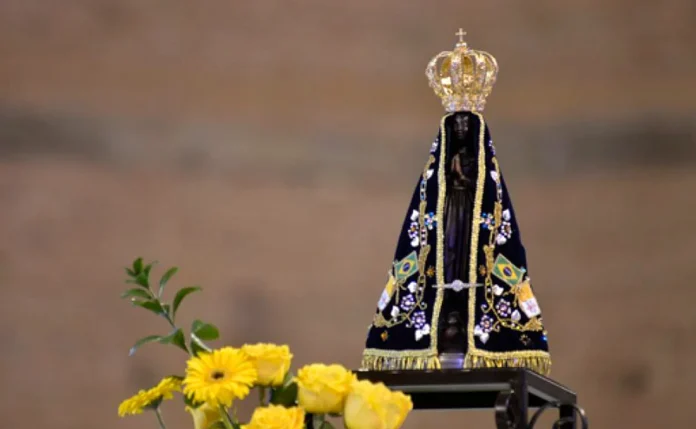 Santuário de Olímpia recebe imagem vinda de Aparecida nesta quarta (11)