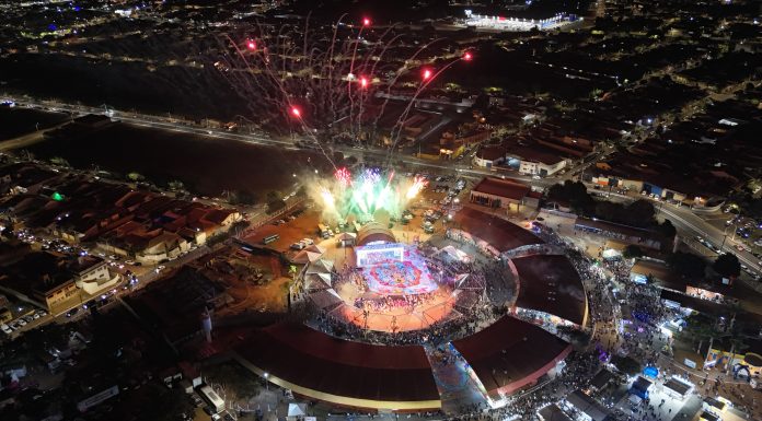 Felício Ramuth anuncia obras e abre o 61º Festival do Folclore de Olímpia