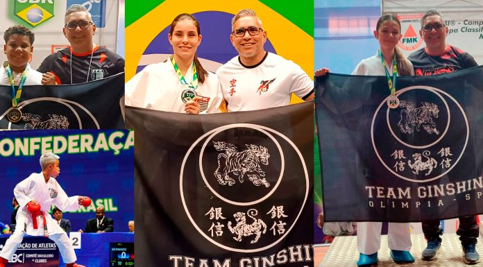 Atletas garantem vaga na final do Brasileiro de Karatê com três medalhas