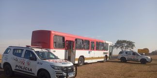 Ladrão de ônibus da Itamarati é preso em canavial após perseguição