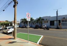 Olímpia cria 28 ‘vagas verdes’ gratuitas de 15 minutos na Área Azul Digital