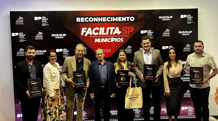 Governo de SP premia Olímpia com Selo de Inovação do Facilita Municípios